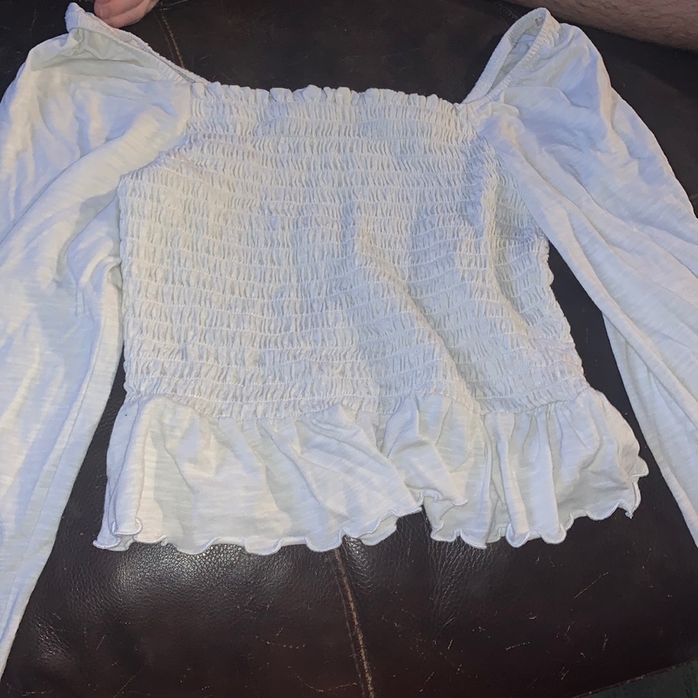 Long crop tee